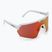SCOTT Sport Shield weiß matt/rot verchromt Sonnenbrille