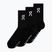 Socken On Logo High 3 Paar black