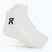 Socken On Running Logo Sock Mid 3 Paar white