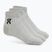 Socken On Running Logo Sock Mid 3 Paar heather gray
