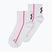 Socken On Running Court Mid white/pink