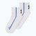 Socken On Running Court Mid white/indigo
