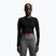 Damen-Trainings-Langarmshirt On Studio Long-T Crop schwarz