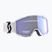 SCOTT Shield Skibrille mineral weiß/schwarz/illuminator blau chrom