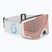 Skibrille SCOTT Shield white/soft pink/enhancer rose chrome
