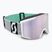 Skibrille SCOTT Shield white/mint green/amp lavender chrome