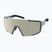 Sonnenbrille SCOTT Shield metallic blue/amp white chrome