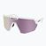 Sonnenbrille SCOTT Sport Shield white matt/amp lavender chrome