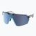 Sonnenbrille SCOTT Sport Shield black/neon blue/amp beryl blue chrome