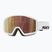 Skibrille SCOTT Trace Pro Compact S1-3 white/amp ls cinnamon chrome