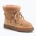 INUIKII Damen Schneestiefel Curly braun