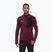 Herren-Fleecejacke Mammut Taiss Light ML burgundy/black