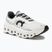 Women's On Cloudmonster allwhite Laufschuhe