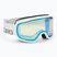 Skibrille Giro Cruz white wordmark/ yellow boost