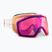Giro Contour RS Damen Skibrille weiß craze/vivid rose gold/vivid infrared