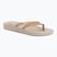Damen Zehentrenner Ipanema Bossa Soft V beige/gold