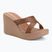 Damen-Pantoletten Ipanema High Fashion II Slide brown/glitter/pink