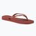 Havaianas Damen Square Logo Metallic mahagonifarben Flip Flops