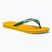Havaianas Brasil Logo Flip Flops Pop gelb