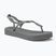 Damen Havaianas Luna Flatform grau Stahl Sandalen