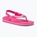 Havaianas Baby Brasil Logo II rosa flux / weiße Sandalen