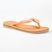 Havaianas Brasil Logo Pfirsich Flip Flops