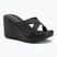 Ipanema High Fashion II Slide Damen schwarz/glitter schwarz/lila Flip-Flops