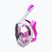 Vollgesichtsmaske für Kinder SEAC Magica White/Pink