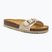 Slides Schlappen  Damen Scholl Estelle Patsynth Beige