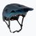 Fahrrad Helm MET Terranova teal blue/black metalic matt