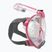 Cressi Duke Dry Vollgesichtsmaske zum Schnorcheln rosa XDT000040