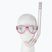Cressi Perla Kinder-Tauchset Maske + Schnorchel rosa DM101240