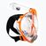 Cressi Baron Kinder-Vollgesichtsmaske zum Schnorcheln orange XDT0360085
