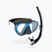 Cressi Fiji + Gamma Tauchset schwarz/blau