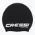 Cressi Loira Long Hair Badekappe schwarz/weiß