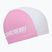 Cressi Tago rosa/weiße Badekappe für Kinder