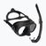 Cressi Calibro + Korsika Tauchset schwarz DS435050