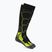 Skisocken Mico Medium Weight Superthermo Natural Marino Ski black/fluorescent yellow