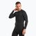 Thermoaktives Herren-Sweatshirt Mico Odor Zero Round Neck nero
