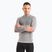 Herren Thermoaktiv-Sweatshirt Mico Odor Zero Mock Neck grigio