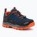 CMP Kinder-Trekking-Stiefel Rigel Low Wp b.blue / arancio