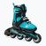 Inliner Kinder Rollerblade Microblade aqua/black