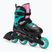 Rollerblade Fury black sea/green Kinder Rollschuhe