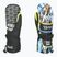 Level Junior Mitt gelb/blauer Kinder-Skihandschuh