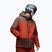 Herren-Skijacke Oakley Canopy Pro Insulated dark umber/flame red