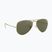 Sonnenbrille Ray-Ban Aviator Classic arista gold/green g-15 polarized