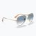 Sonnenbrille Ray-Ban Aviator Classic arista gold/light blue