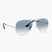 Sonnenbrille Ray-Ban Aviator Classic silver/light blue