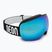 Skibrille Neon Beam black/white/mirror steel