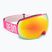 Skibrille Neon Beam pink/mirror red